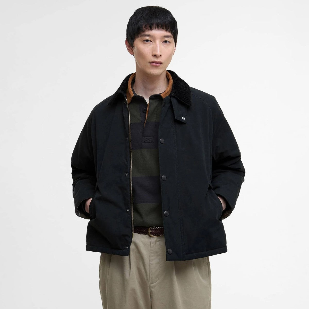 Barbour Transport Padded Jacket バブアー トランスポート パデッド ジャケット MCA1065【メンズ ジャケット 中綿 アウター 防寒 25FW】