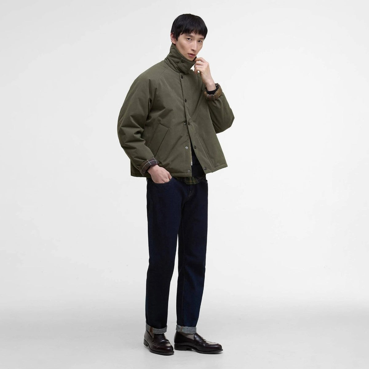 Barbour Transport Padded Jacket バブアー トランスポート パデッド ジャケット MCA1065【メンズ ジャケット 中綿 アウター 防寒 25FW】