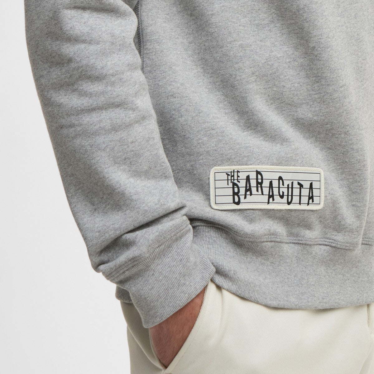 Barbour Barbour x Baracuta Northern Regular Crew Neck Sweatshirt バブアー バブアー x バラクータ ノーザン レギュラー クルーネック スウェットシャツ MOL0719【メンズ スウェット クルーネック イギリス コラボ 25FW】