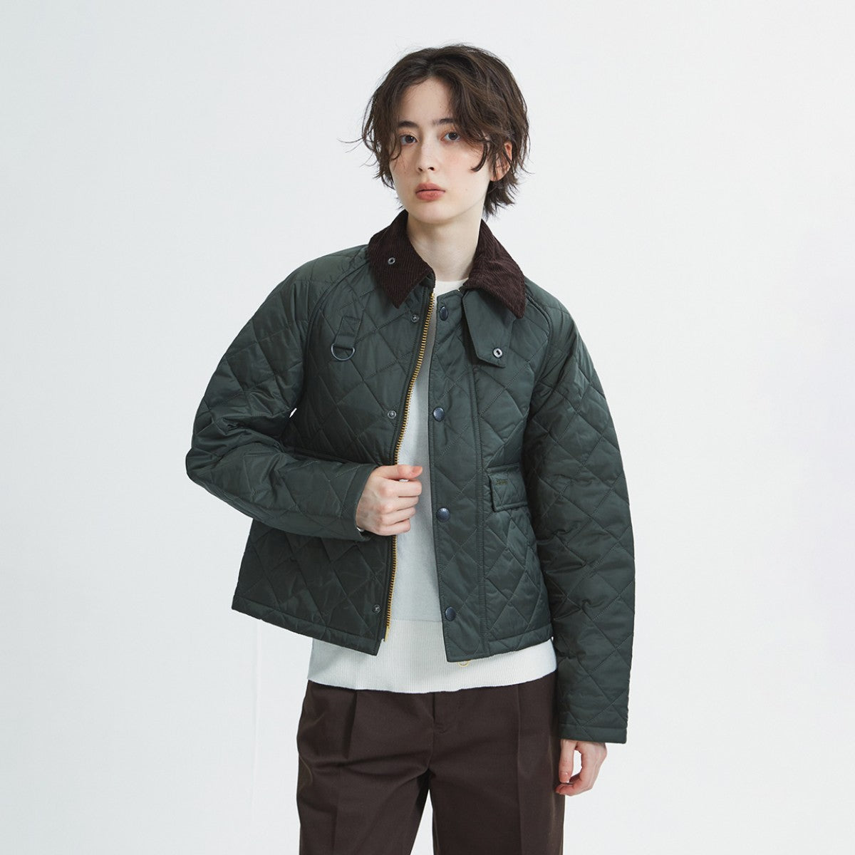 Barbour Spey Quilted Blouson バブアー スペイ キルティング ブルゾン MQU1802OL71【メンズ ジャケット キルティング アウター ユニセックス 25FW】