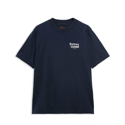 Barbour Barbour x Baracuta All Nighter Os T-Shirt バブアー バブアー x バラクータ オールナイター オーバーサイズ Tシャツ MTS1507【メンズ コラボ Tシャツ オーバーサイズ グラフィック 25FW】