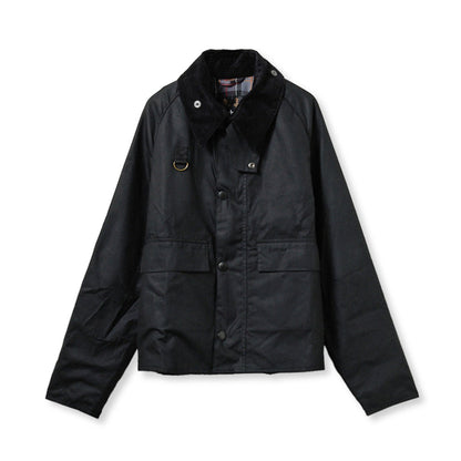 Barbour Spey Wax Short Jacket バブアー スペイ ワックス ショート ジャケット MWX1212BK71【メンズ ジャケット ワックス アウター ユニセックス 25FW】
