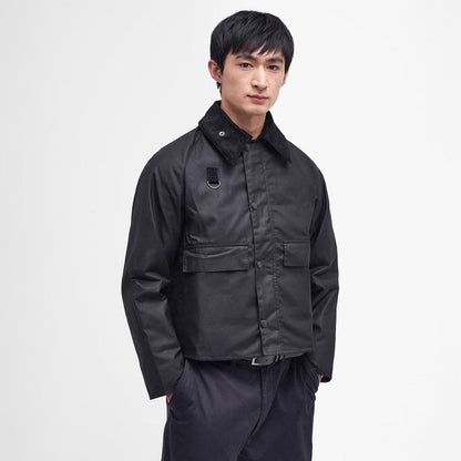 Barbour Spey Wax Short Jacket バブアー スペイ ワックス ショート ジャケット MWX1212BK71【メンズ ジャケット ワックス アウター ユニセックス 25FW】
