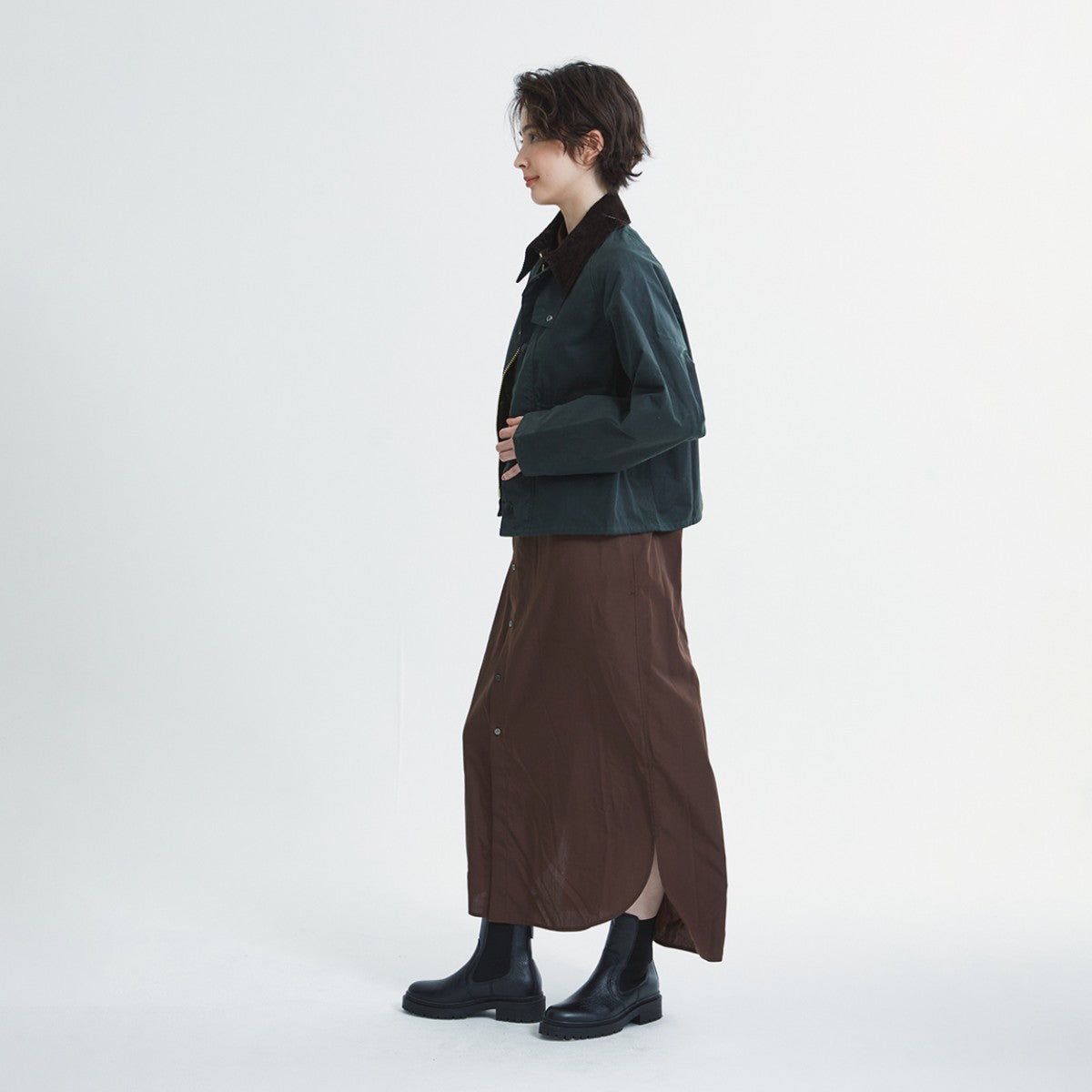 Barbour Spey Wax Short Jacket バブアー スペイ ワックス ショート ジャケット MWX1212SG51【メンズ ジャケット ワックス アウター ユニセックス 25FW】