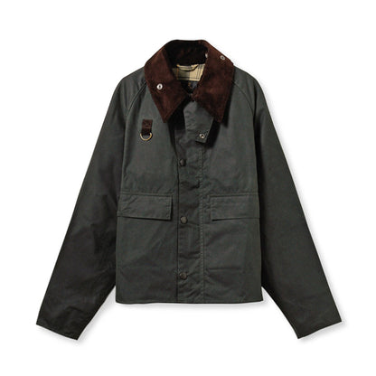 Barbour Spey Wax Short Jacket バブアー スペイ ワックス ショート ジャケット MWX1212SG51【メンズ ジャケット ワックス アウター ユニセックス 25FW】