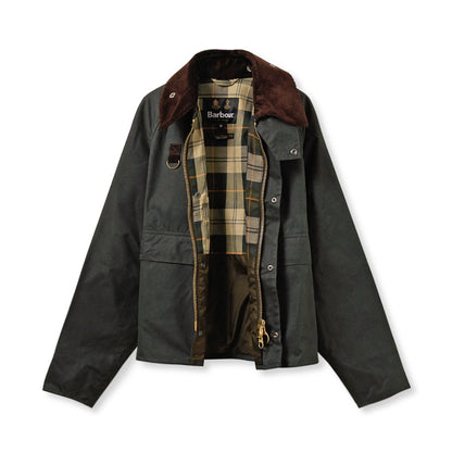 Barbour Spey Wax Short Jacket バブアー スペイ ワックス ショート ジャケット MWX1212SG51【メンズ ジャケット ワックス アウター ユニセックス 25FW】