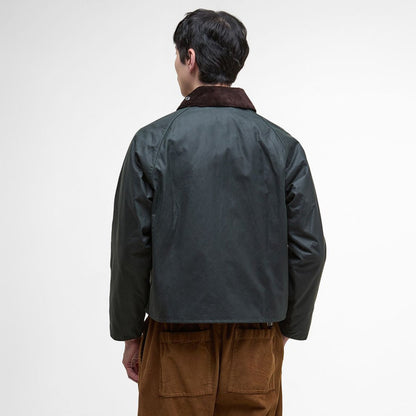 Barbour Spey Wax Short Jacket バブアー スペイ ワックス ショート ジャケット MWX1212SG51【メンズ ジャケット ワックス アウター ユニセックス 25FW】