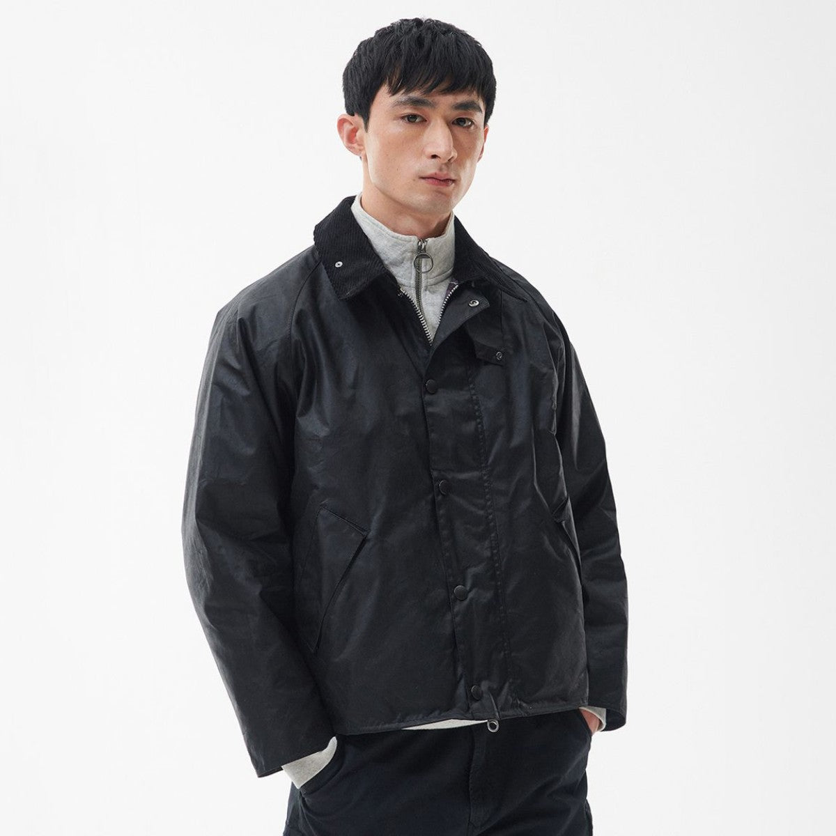 Barbour Transport Wax Short Jacket MWX1678BK91 – Kinetics