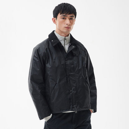 Barbour Transport Wax Short Jacket バブアー トランスポート ワックス ショート ジャケット MWX1678BK91【メンズ ジャケット ワックス アウター ユニセックス 25FW】