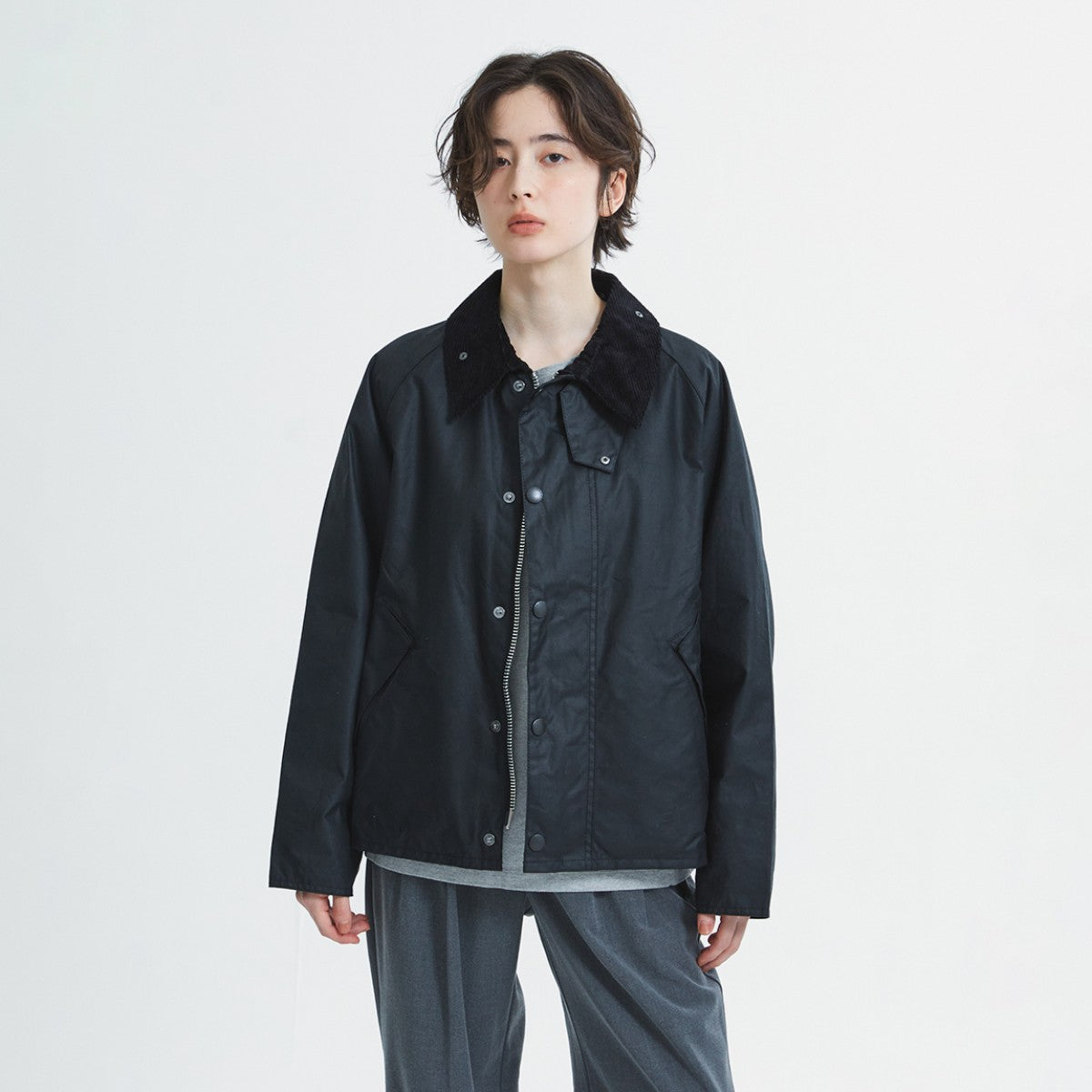 Barbour Transport Wax Short Jacket バブアー トランスポート ワックス ショート ジャケット MWX1678BK91【メンズ ジャケット ワックス アウター ユニセックス 25FW】