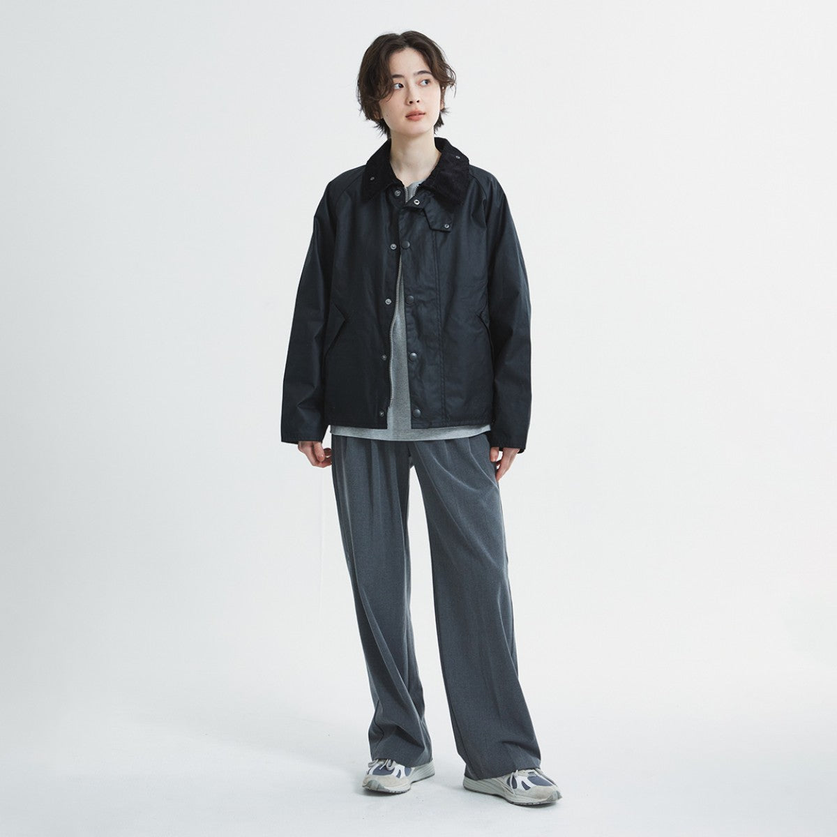 Barbour Transport Wax Short Jacket バブアー トランスポート ワックス ショート ジャケット MWX1678BK91【メンズ ジャケット ワックス アウター ユニセックス 25FW】