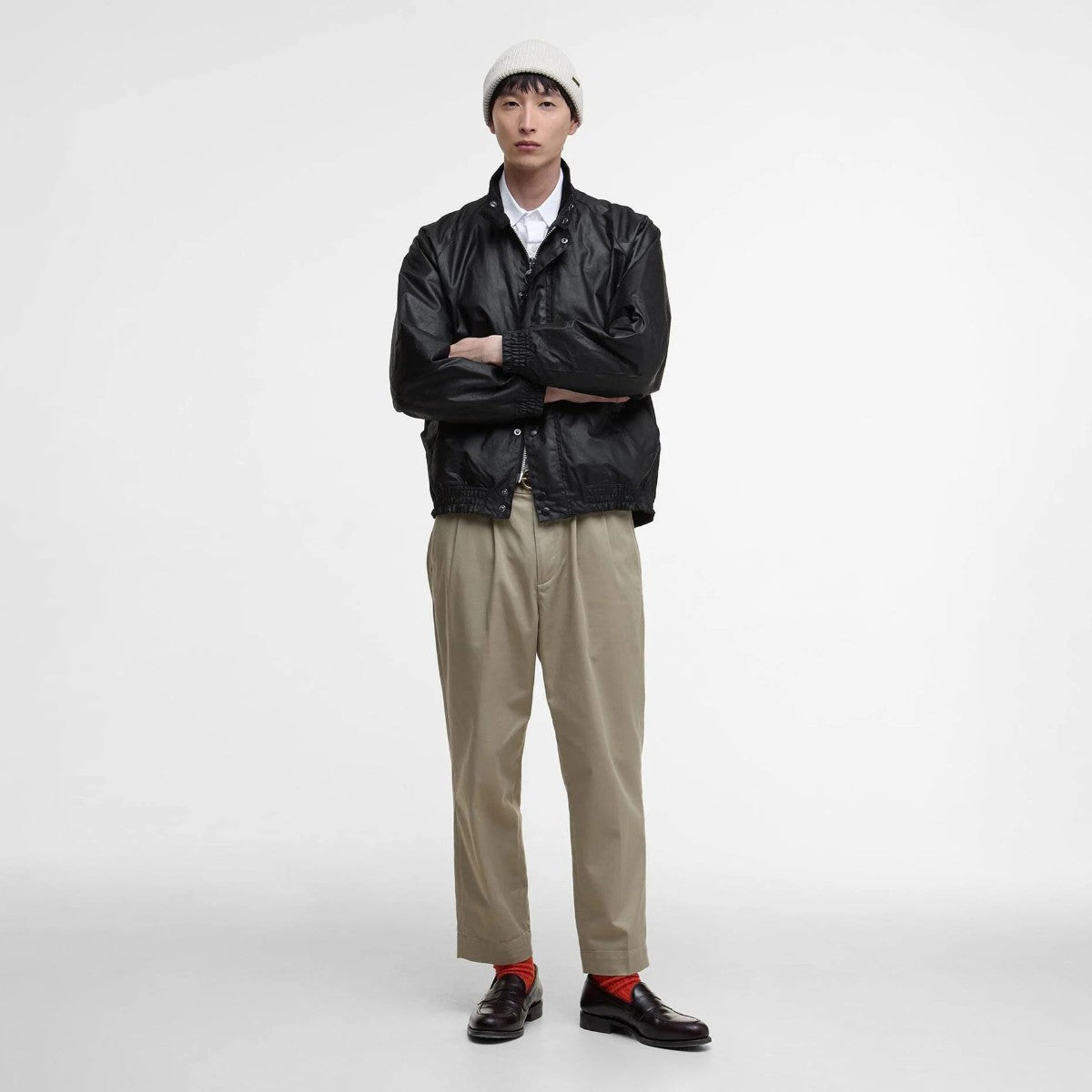 Barbour Blouson Transport Waxed Jacket MWX2497 – Kinetics