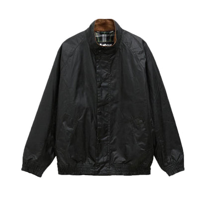 Barbour Transport Stand Collar Wax Blouson バブアー トランスポート スタンドカラー ワックス ブルゾン MWX2497SG91【メンズ ジャケット スタンドカラー アウター ユニセックス 25FW】