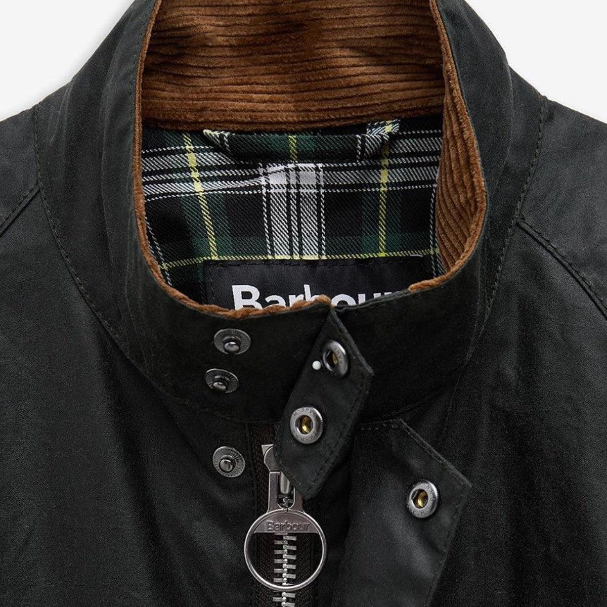 Barbour Transport Stand Collar Wax Blouson バブアー トランスポート スタンドカラー ワックス ブルゾン MWX2497SG91【メンズ ジャケット スタンドカラー アウター ユニセックス 25FW】