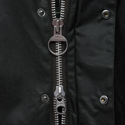Barbour Transport Stand Collar Wax Blouson バブアー トランスポート スタンドカラー ワックス ブルゾン MWX2497SG91【メンズ ジャケット スタンドカラー アウター ユニセックス 25FW】