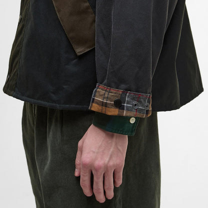 Barbour Patchwork Transport Waxed Jacket バブアー パッチワーク トランスポート ワックスド ジャケット MWX2499【メンズ ジャケット アウター 防寒 パッチワーク 25FW】