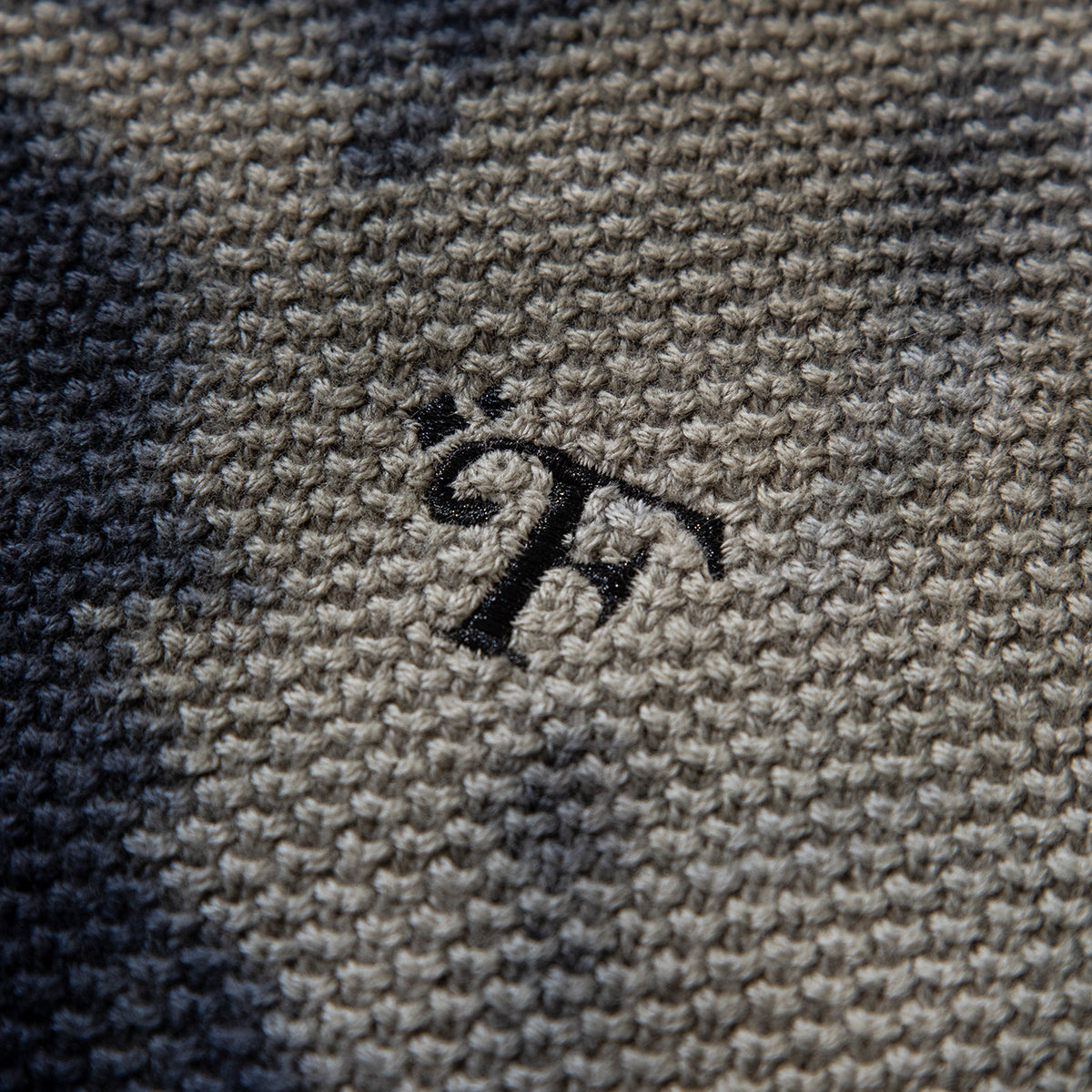 FLATLUX Moss Sweater "2025" フラットラックス モスセーター "2025" FX24-509【メンズ セーター タイダイニット コットンニット オーバーサイズ 鹿の子編み 25FW】