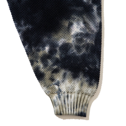 FLATLUX Moss Sweater "2025" フラットラックス モスセーター "2025" FX24-509【メンズ セーター タイダイニット コットンニット オーバーサイズ 鹿の子編み 25FW】