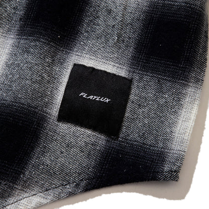 FLATLUX Venti Hooded Shirt フラットラックス ベンティ フーデッド シャツ FX25-507【メンズ ネルシャツ フーディー ポンチョ シャツ ライトアウター フランネル 25FW】