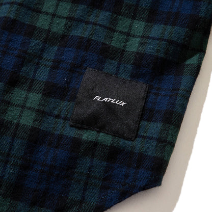 FLATLUX Venti Hooded Shirt フラットラックス ベンティ フーデッド シャツ FX25-507【メンズ ネルシャツ フーディー ポンチョ シャツ ライトアウター フランネル 25FW】