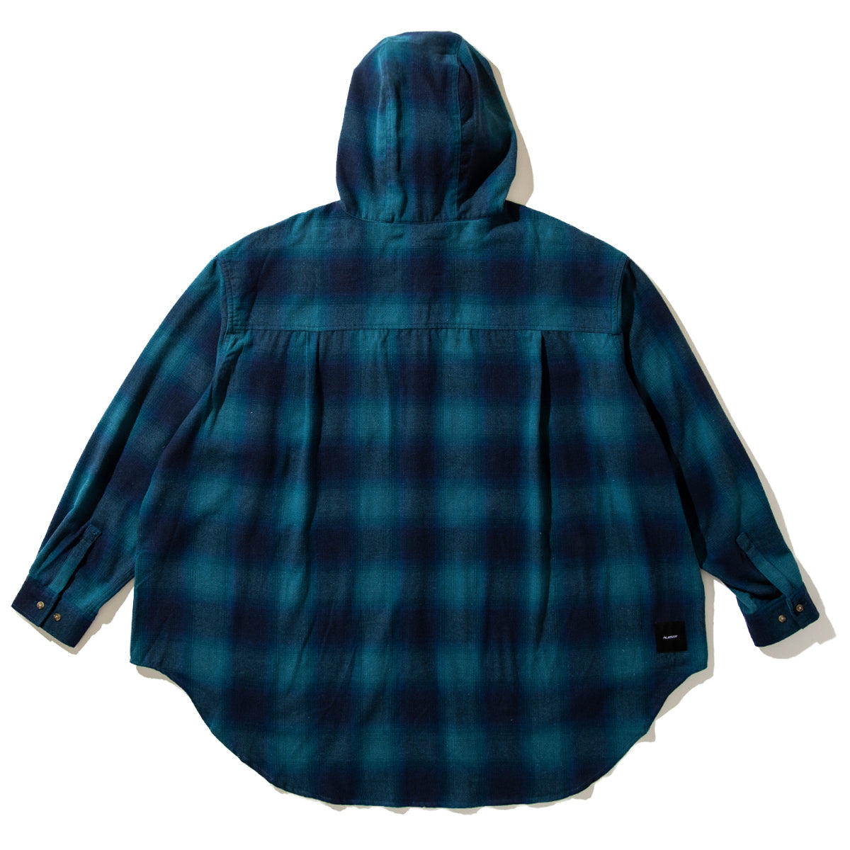 FLATLUX Venti Hooded Shirt フラットラックス ベンティ フーデッド シャツ FX25-507【メンズ ネルシャツ フーディー ポンチョ シャツ ライトアウター フランネル 25FW】