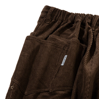 FLATLUX Cohcor Eazy Pant フラットラックス Cohcor イージー パンツ FX25-510【メンズ イージーパンツ コーデュロイ ダブルニー ワイドパンツ セットアップ可 25FW】