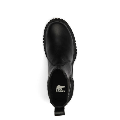 SOREL ONA AVE(TM) CHELSEA BOOT WP ソレル オーエヌエーアベニュー チェルシーブーツウォータープルーフ NL5140-010【レディース 防水ブーツ サイドゴア 軽量 グリップ力 歩きやすい 撥水 25FW】
