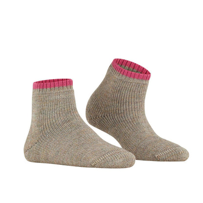 FALKE #46380 Cosy Plush Short Socks ファルケ #46380 コージー プラッシュ ショートソックス 46380【レディース 靴下 ウール アルパカ ショート 25FW】