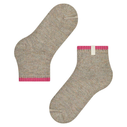 FALKE #46380 Cosy Plush Short Socks ファルケ #46380 コージー プラッシュ ショートソックス 46380【レディース 靴下 ウール アルパカ ショート 25FW】