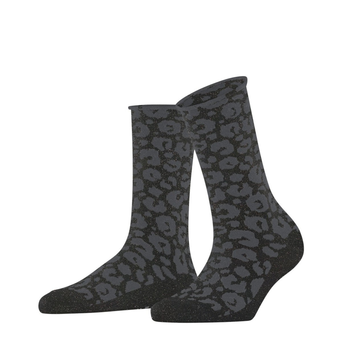 FALKE #47201 Shiny Socks Special Edition ファルケ #47201 シャイニー ソックス スペシャル エディション 47201【レディース 靴下 ヒョウ柄 25FW】