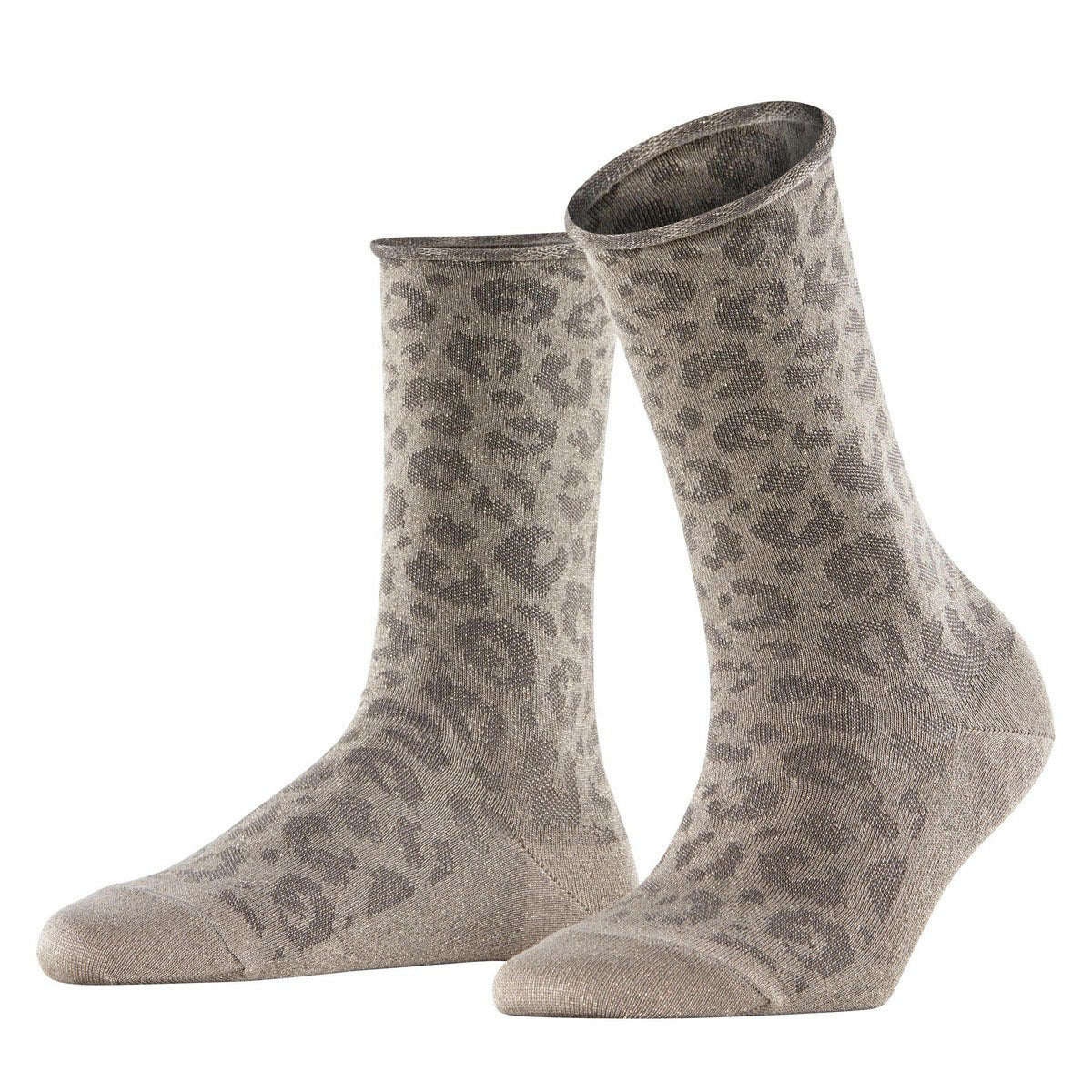 FALKE #47201 Shiny Socks Special Edition ファルケ #47201 シャイニー ソックス スペシャル エディション 47201【レディース 靴下 ヒョウ柄 25FW】