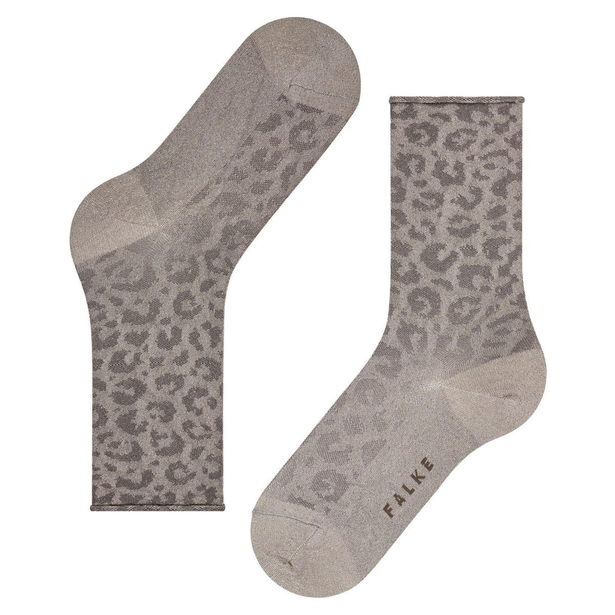 FALKE #47201 Shiny Socks Special Edition ファルケ #47201 シャイニー ソックス スペシャル エディション 47201【レディース 靴下 ヒョウ柄 25FW】