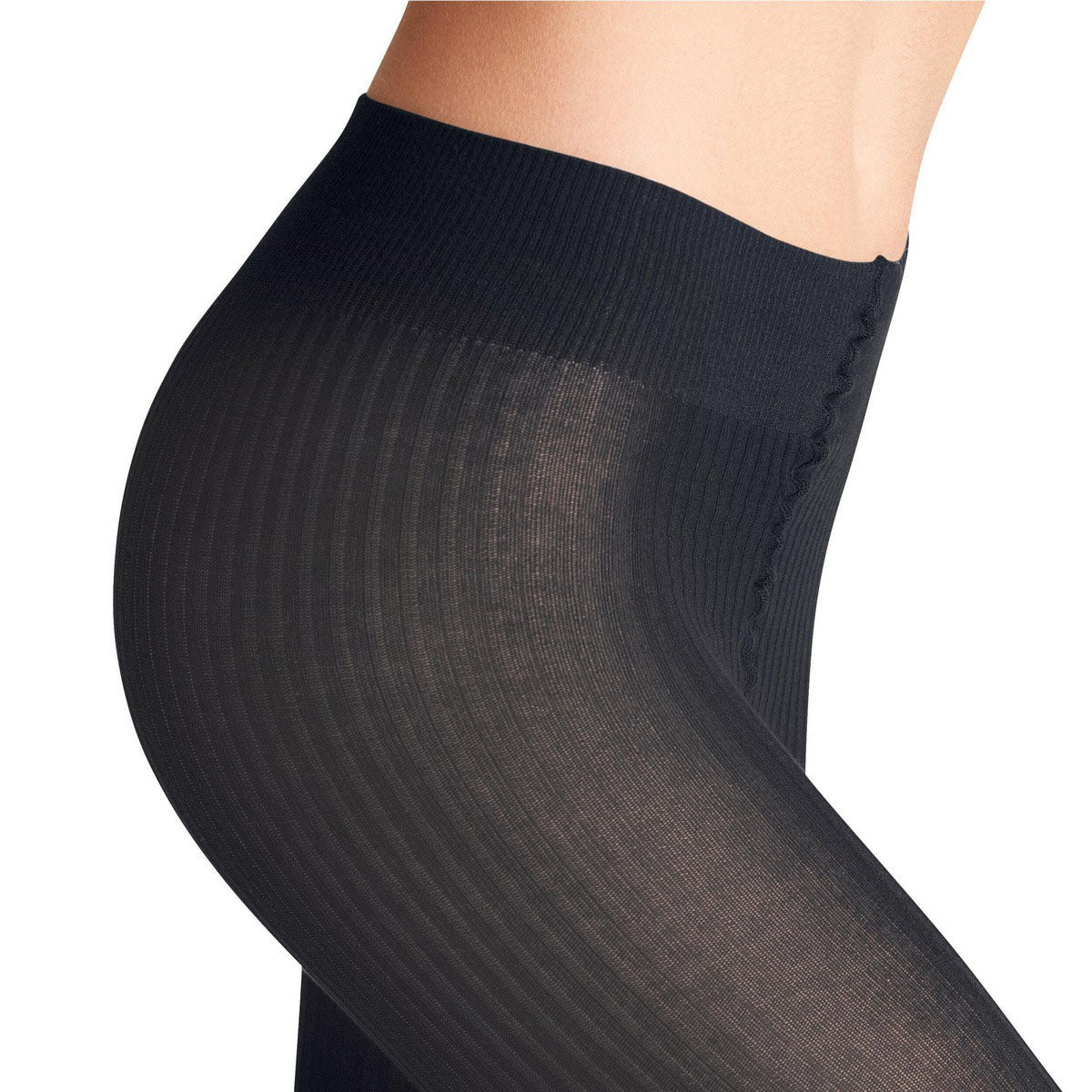 FALKE #48490 Family Rib Tights ファルケ #48490 ファミリー リブ タイツ 48490【レディース タイツ リブ編み 肌にやさしい 25FW】