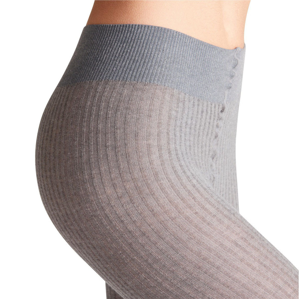 FALKE #48490 Family Rib Tights ファルケ #48490 ファミリー リブ タイツ 48490【レディース タイツ リブ編み 肌にやさしい 25FW】