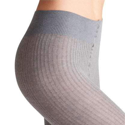 FALKE #48490 Family Rib Tights ファルケ #48490 ファミリー リブ タイツ 48490【レディース タイツ リブ編み 肌にやさしい 25FW】