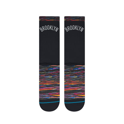 STANCE BROOKLYN NETS CITY EDITION 2026 スタンス ブルックリン・ネッツ シティ・エディション 2026 A556D25BKN【メンズ 靴下 ソックス バスケットボール チーム ロゴ 26SS】