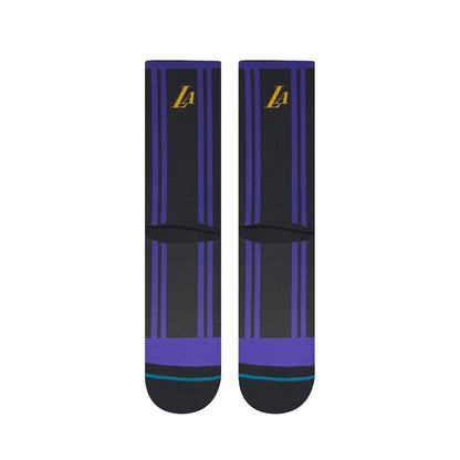 STANCE LOS ANGELES LAKERS CITY EDITION 2026 スタンス ロサンゼルス・レイカーズ シティ・エディション 2026 A556D25LAL【メンズ 靴下 ソックス バスケットボール チーム ロゴ 26SS】