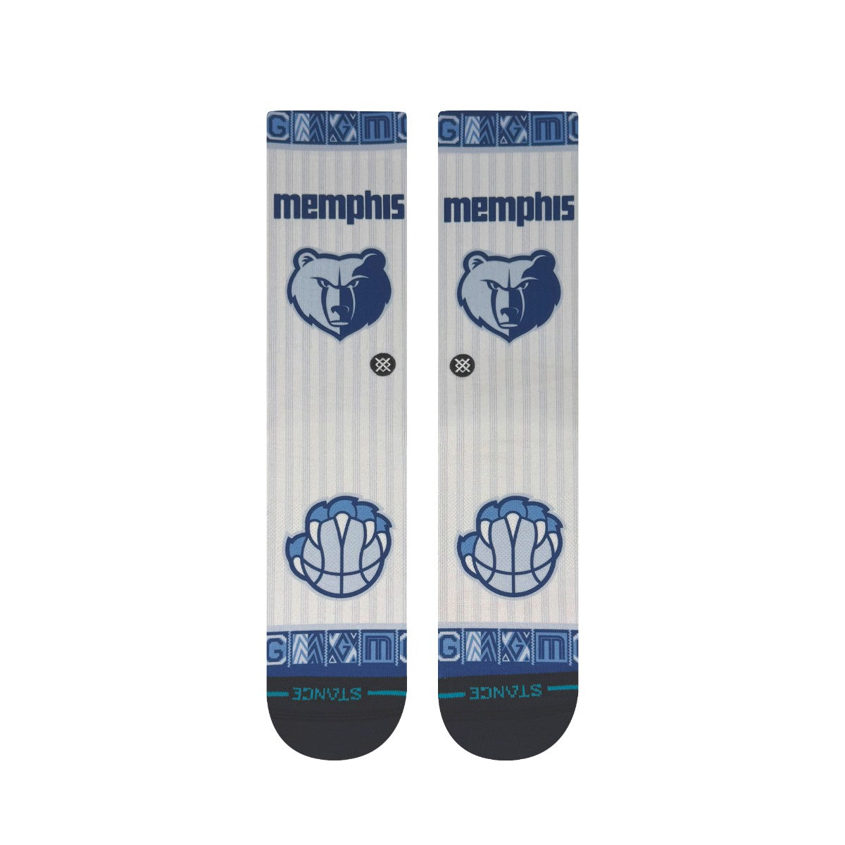STANCE MEMPHIS GRIZZLIES CITY EDITION 2026 スタンス メンフィス・グリズリーズ シティ・エディション 2026 A556D25MEM【メンズ 靴下 ソックス バスケットボール チーム ロゴ 26SS】