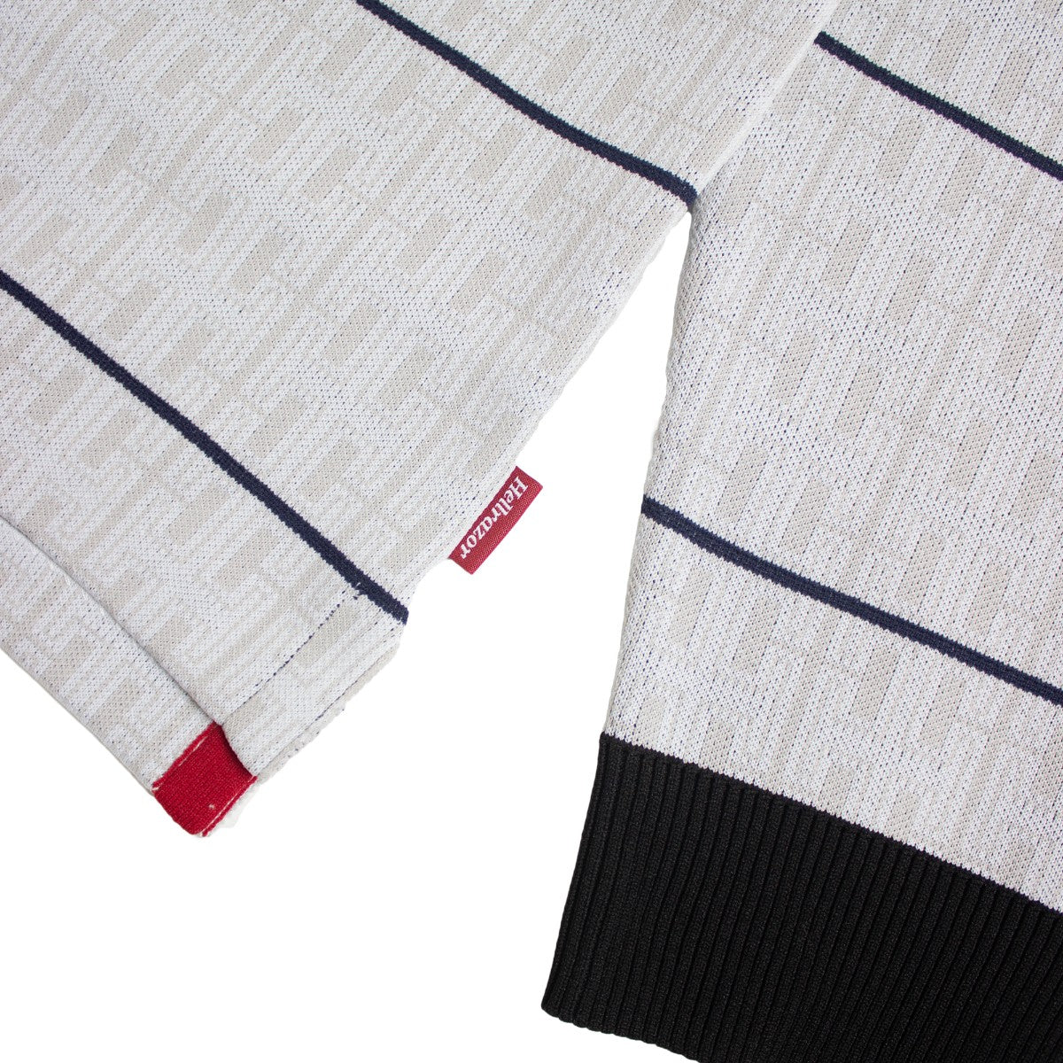 トップス k-hero メッシュ クロップド ニット ―ウォッシャブル―