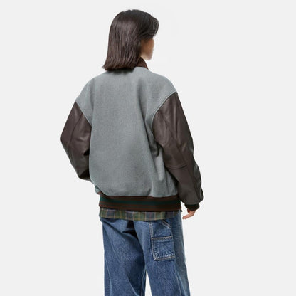 Timberland [TOKYO DESIGN COLLECTIVE] Varsity Jacket ティンバーランド [トウキョウ デザイン コレクティブ] バーシティ ジャケット A2AW8317【メンズ ジャケット レザー 中綿 保温性 クラフト ワークウェア 25FW】