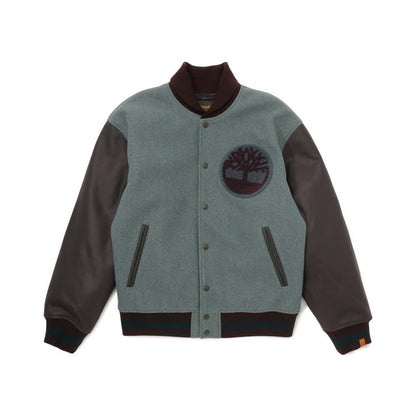 Timberland [TOKYO DESIGN COLLECTIVE] Varsity Jacket ティンバーランド [トウキョウ デザイン コレクティブ] バーシティ ジャケット A2AW8317【メンズ ジャケット レザー 中綿 保温性 クラフト ワークウェア 25FW】