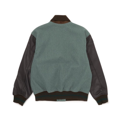 Timberland [TOKYO DESIGN COLLECTIVE] Varsity Jacket ティンバーランド [トウキョウ デザイン コレクティブ] バーシティ ジャケット A2AW8317【メンズ ジャケット レザー 中綿 保温性 クラフト ワークウェア 25FW】