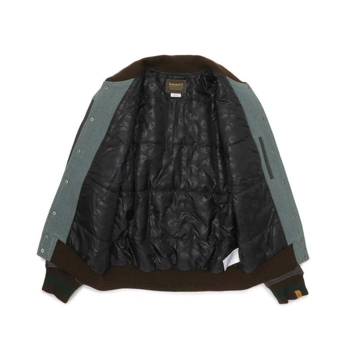 Timberland [TOKYO DESIGN COLLECTIVE] Varsity Jacket ティンバーランド [トウキョウ デザイン コレクティブ] バーシティ ジャケット A2AW8317【メンズ ジャケット レザー 中綿 保温性 クラフト ワークウェア 25FW】