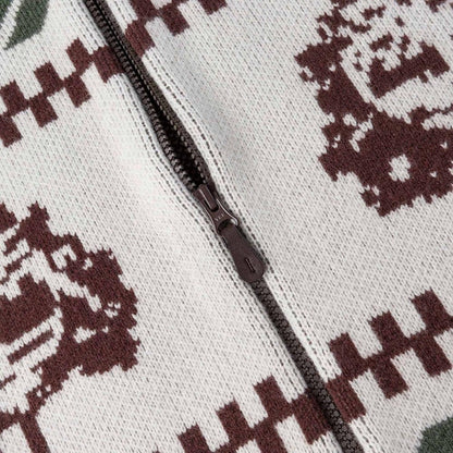 Timberland [TOKYO DESIGN COLLECTIVE] Cowichan Sweater ティンバーランド [トウキョウ デザイン コレクティブ] カウチン セーター A2CMJ243【メンズ ニット ウール カウチン 伝統 防寒 クラフト 25FW】