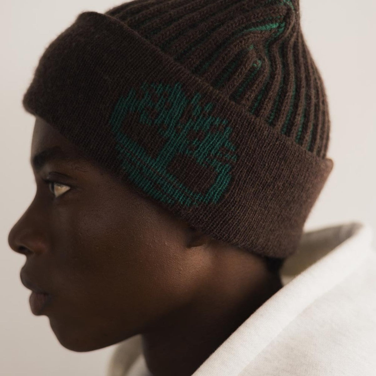Timberland [TOKYO DESIGN COLLECTIVE] Jacquard Pattern Knit Cap ティンバーランド [トウキョウ デザイン コレクティブ] ジャカード パターン ニット キャップ A2F6XL32【メンズ ニットキャップ リブ ロゴ 防寒 25FW】