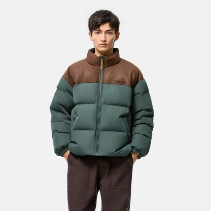 Timberland [TOKYO DESIGN COLLECTIVE] Down Jacket ティンバーランド [トウキョウ デザイン コレクティブ] ダウン ジャケット A2G9F317【メンズ ダウンジャケット 防寒 レザー 中綿 ユニセックス 25FW】