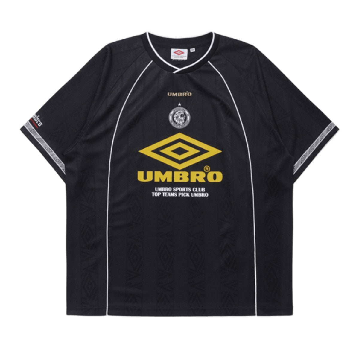 UMBRO [KOREA COLLECTION]BLOKE OG JERSEY アンブロ コリア コレクション ブローク OG ジャージー UU5FHT01MR【メンズ 半袖 カットソー メッシュ グラフィック ユニセックス 25FW】