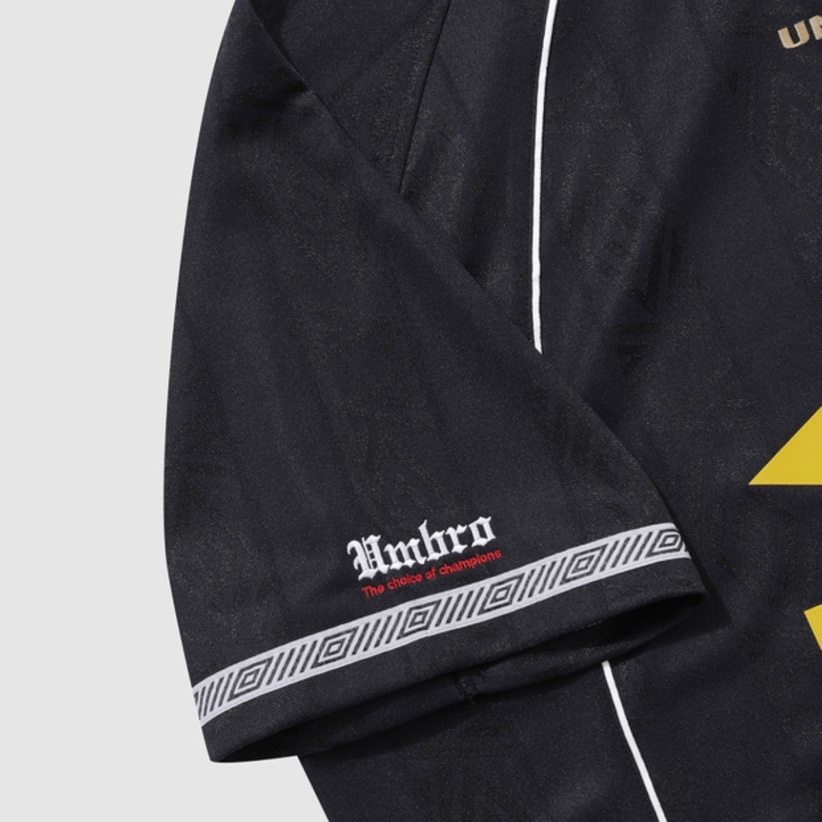 UMBRO [KOREA COLLECTION]BLOKE OG JERSEY アンブロ コリア コレクション ブローク OG ジャージー UU5FHT01MR【メンズ 半袖 カットソー メッシュ グラフィック ユニセックス 25FW】