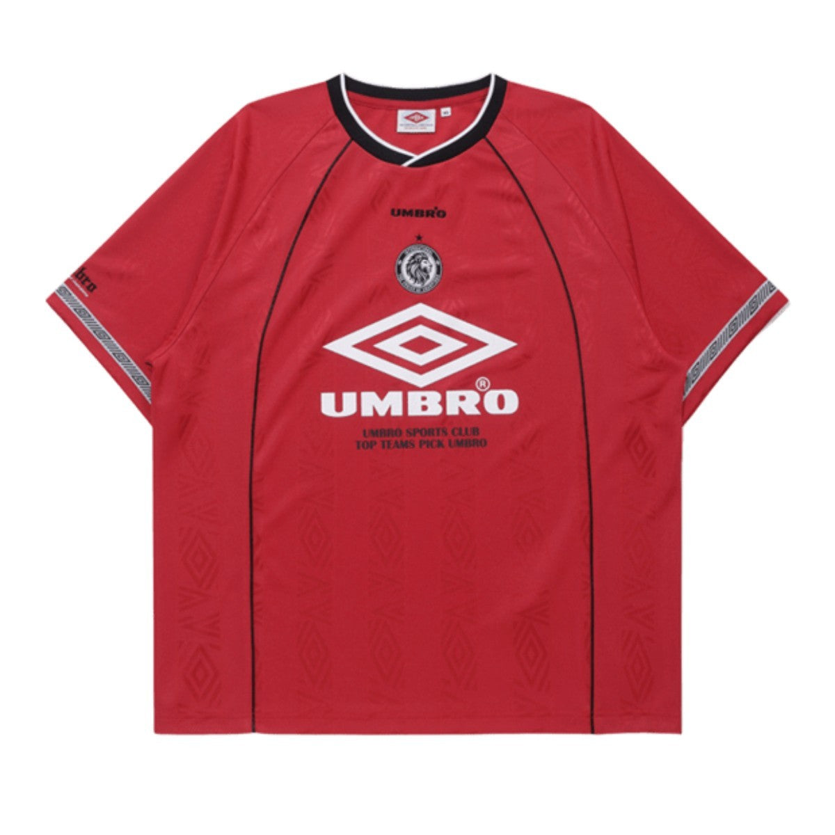 UMBRO [KOREA COLLECTION]BLOKE OG JERSEY アンブロ コリア コレクション ブローク OG ジャージー UU5FHT01MR【メンズ 半袖 カットソー メッシュ グラフィック ユニセックス 25FW】