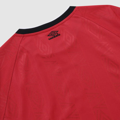 UMBRO [KOREA COLLECTION]BLOKE OG JERSEY アンブロ コリア コレクション ブローク OG ジャージー UU5FHT01MR【メンズ 半袖 カットソー メッシュ グラフィック ユニセックス 25FW】